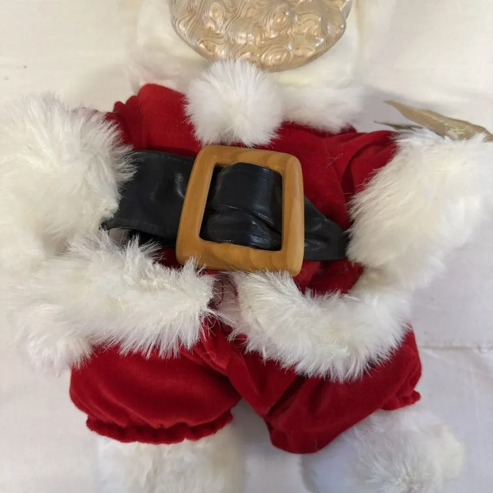 Vintage‎ 1989 Robert Raikes Bears Hand Signed - Christmas Santa Bear Numbered